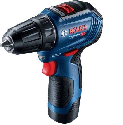 Дрель-шуруповерт аккумуляторная BOSCH GSR 12V-30 2x2,0 Ач, чемодан