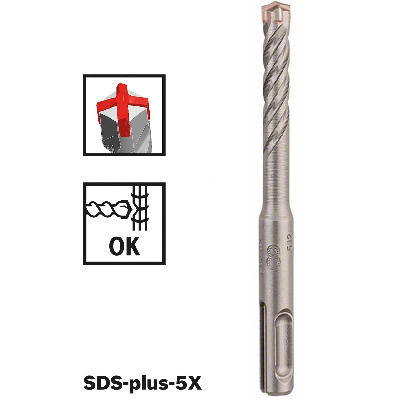 Бур SDS-plus-5X 6x100x160