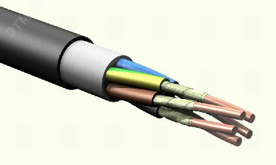Кабель силовой ВВГнг(А)-FRLSLTx 5х1,5 ок (N,PE) - 0,66 кВ ТРТС