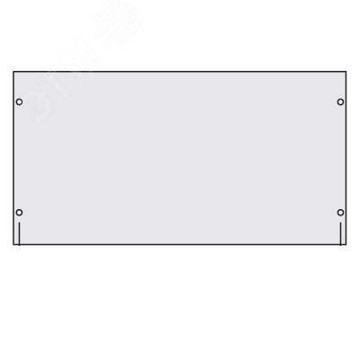 Панель сплошная 19 высота 1 U для шкафов CAE/CQE