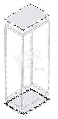 Панель глух.в./низ IP40 W=400мм D=500мм