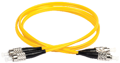 Патч-корд оптический соединительный (шнур коммутационный) для одномодового кабеля (SM) 9/125 (OS2) FC/UPC-FC/UPC двойного исполнения (Duplex) LSZH 2м