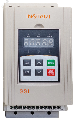 Устройство плавного пуска SSI-18.5/37-04 18.5кВт, 37А, 3Ф, 380В±15%, 50Гц/60Гц, IP20, без встроенного байпаса