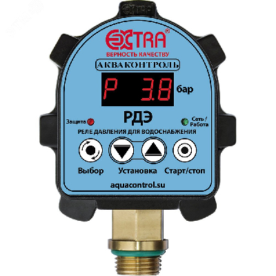 Реле давления воды электронное для насоса РДЭ-10-2.2 РДЭ-10-2,2