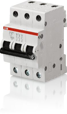 Выключатель автоматический трехполюсный 10А С SH203 6.0кА