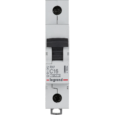 Выключатель автоматический однополюсный RX3 4,5 кА C 16 А
