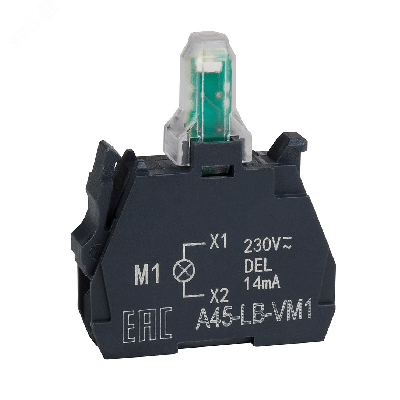 Световой блок OptiSignal D22 A45-LB-VM1 белый 230-240VAC ZBVM1