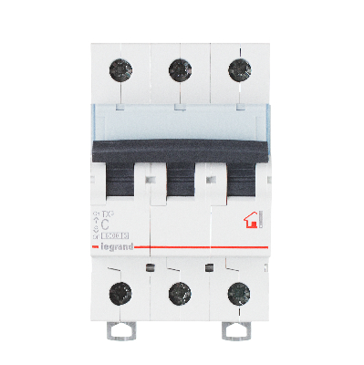 Выключатель автоматический трехполюсный 50А C TX3 6кА